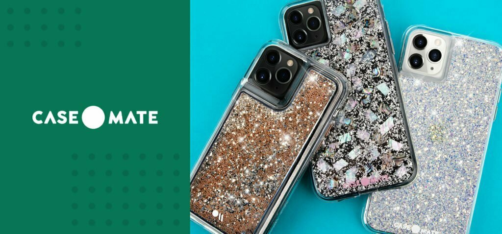 כיסוי מבית Casemate דגם Sheer Crystal לאייפון XS Max שקוף נצנצים Case