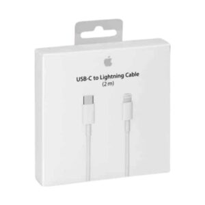 כבל טעינה אפל | 2 מטרים | Lightning to USB-C | יבואן רשמי