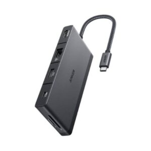 תחנת עגינה 9 ב-1 Anker 552 USB-C 4K HDMI - צבע שחור