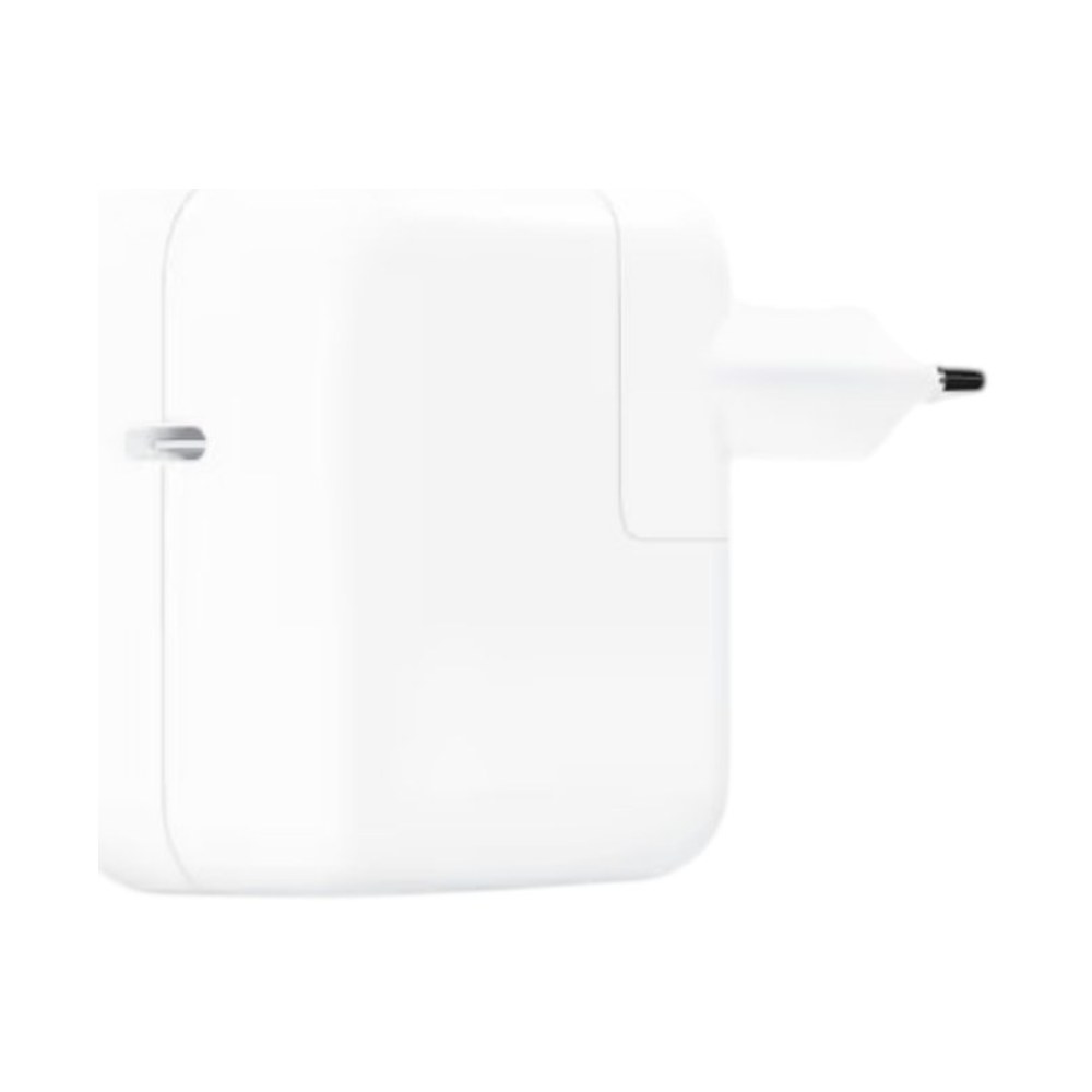 ראש מטען מקורי Apple 30W USB-C | טעינה מהירה לאייפון, אייפד ומקבוק אייר