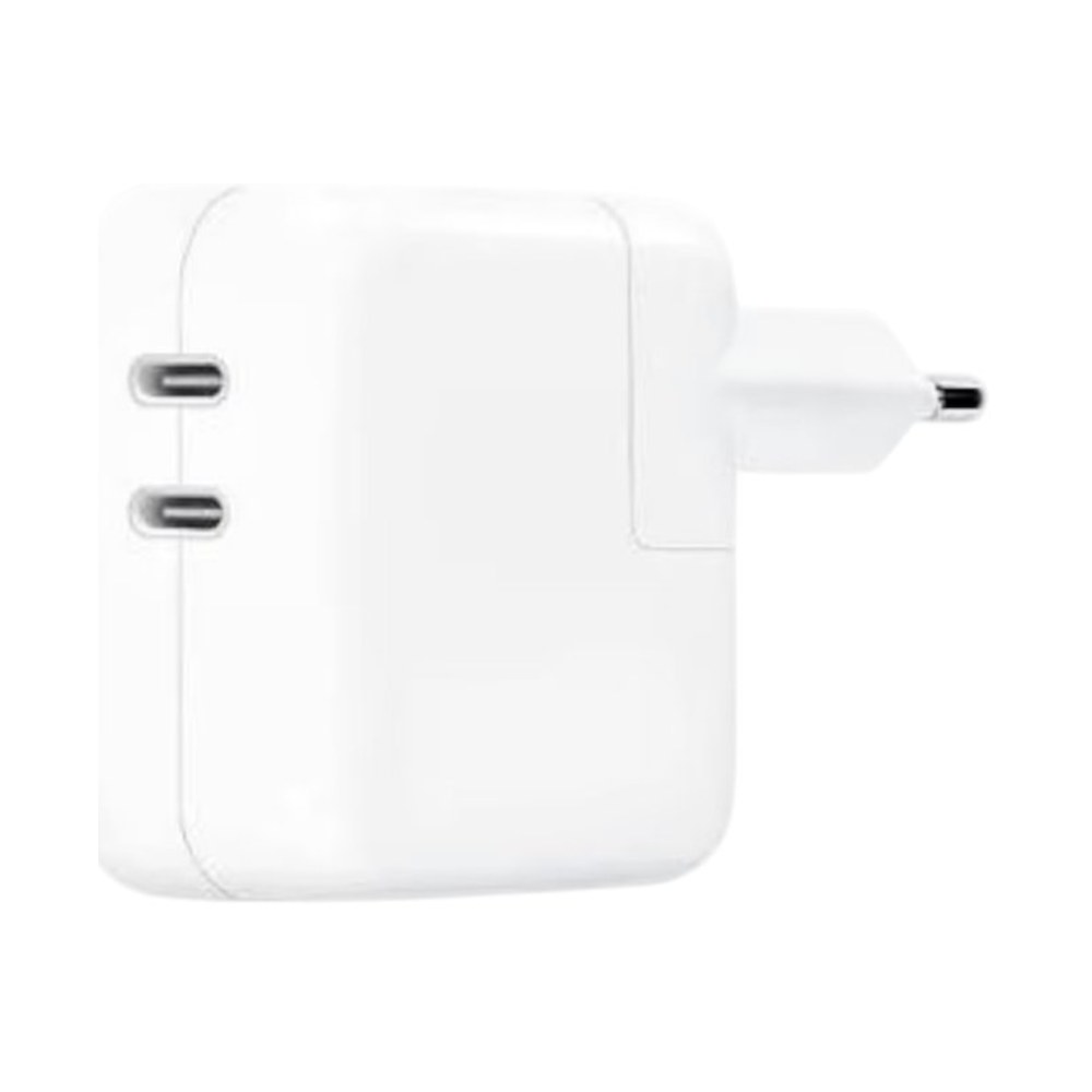 ראש מטען כפול מקורי Apple 35W | 2 יציאות USB-C