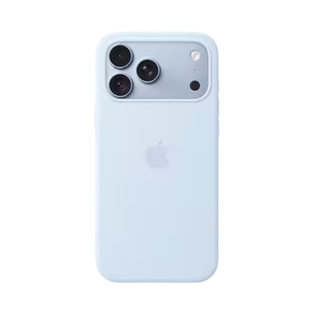 כיסוי סיליקון מקורי Apple MagSafe לאייפון 18 פרו מקס | iPhone 18 Pro Max | כחול בהיר Crisp Blue