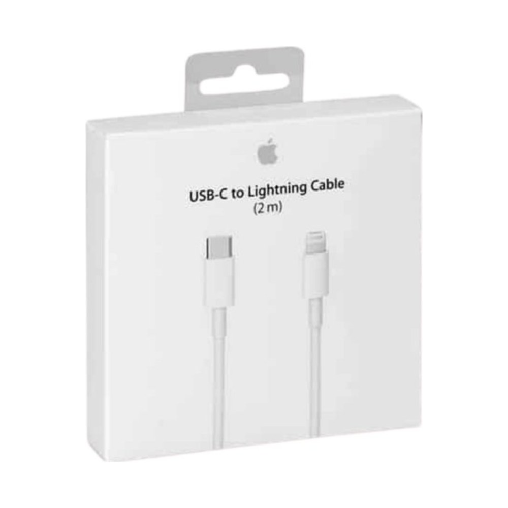 כבל טעינה מקורי Apple | USB-C ל-Lightning | 2 מטר | יבואן רשמי