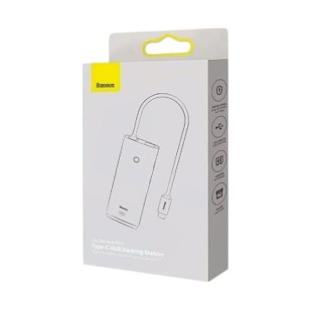 תחנת עגינה Baseus AirJoy 6 ב-1 USB-C