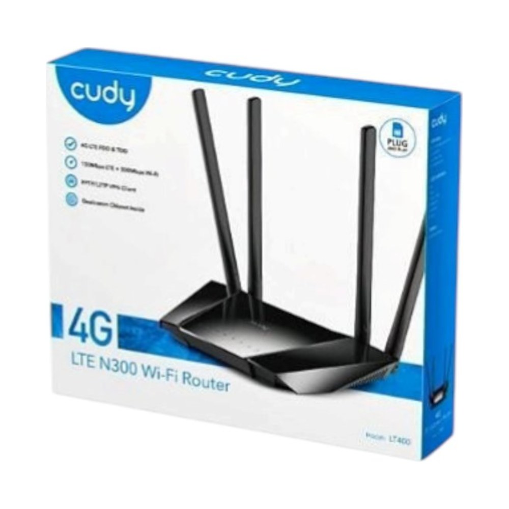 ראוטר סלולרי Cudy LT400 4G LTE