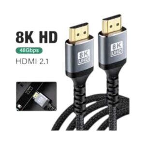 כבל HDMI 2.1 Ultra High Speed 8K באורך 3 מטר RK PRO