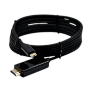 כבל HDMI ל Type-C באורך 1.8 חיבור מהיר ותמונה חדה