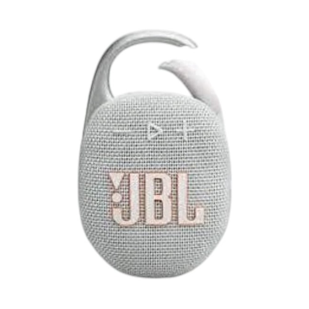 רמקול בלוטות' נייד JBL Clip 5 - צבע לבן
