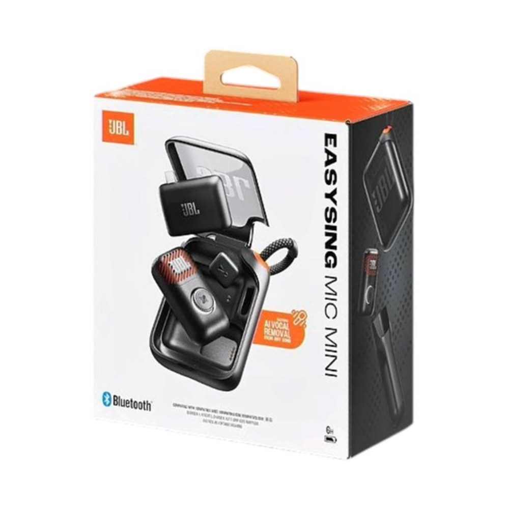 מיקרופון קריוקי אלחוטי נייד JBL EasySing Mic Mini