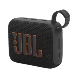 רמקול בלוטוס נייד JBL Go 4 עמיד במים - שחור