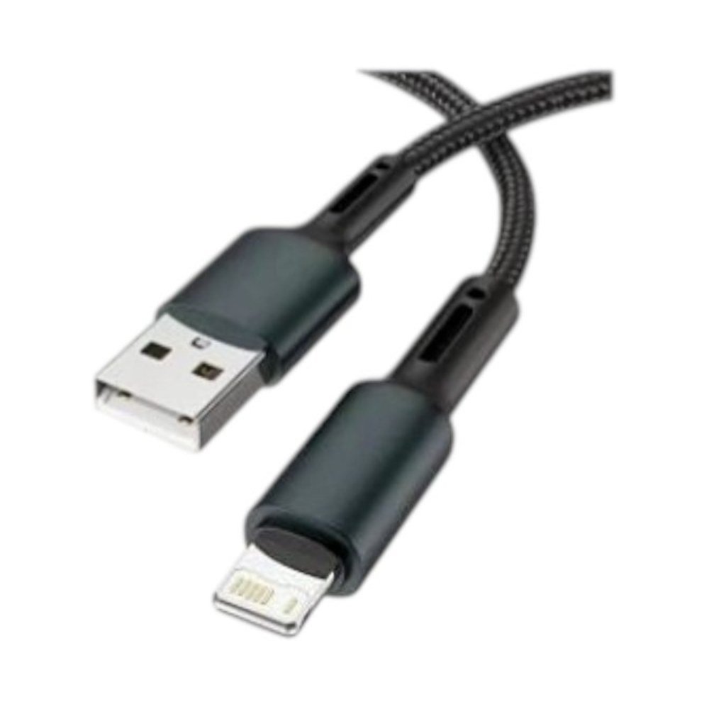 כבל טעינה רגיל | Lightning to USB-A מטר 2 שחור