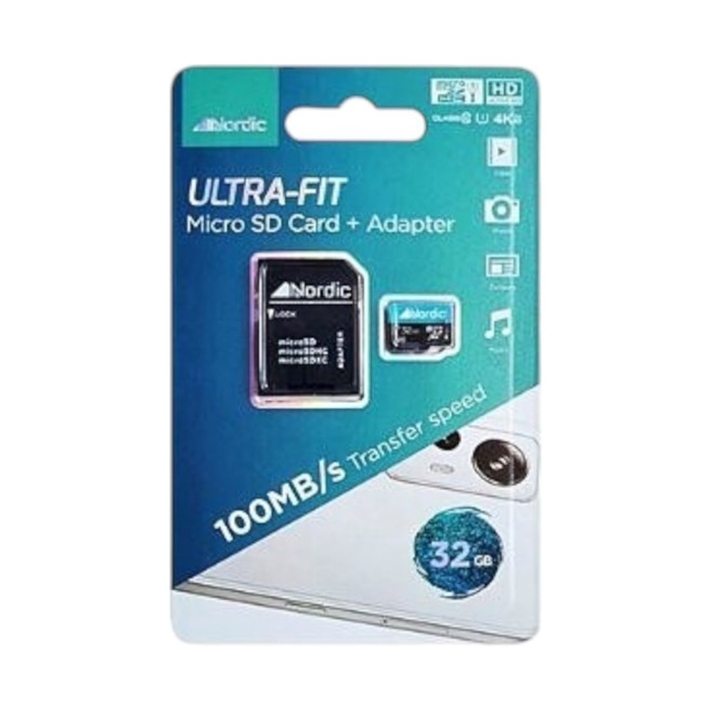 כרטיס זיכרון microSD Nordic Ultra 32GB
