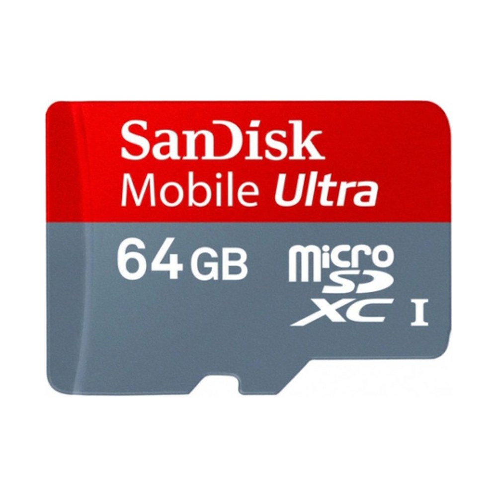 כרטיס זיכרון microSD SanDisk Ultra 64GB