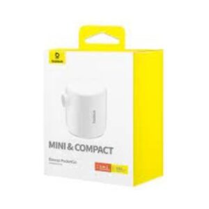 MINI&COMPACT מיני משאבת אוויר חשמלית ניידת ונטענת לקמפינג Baseus PocketGo