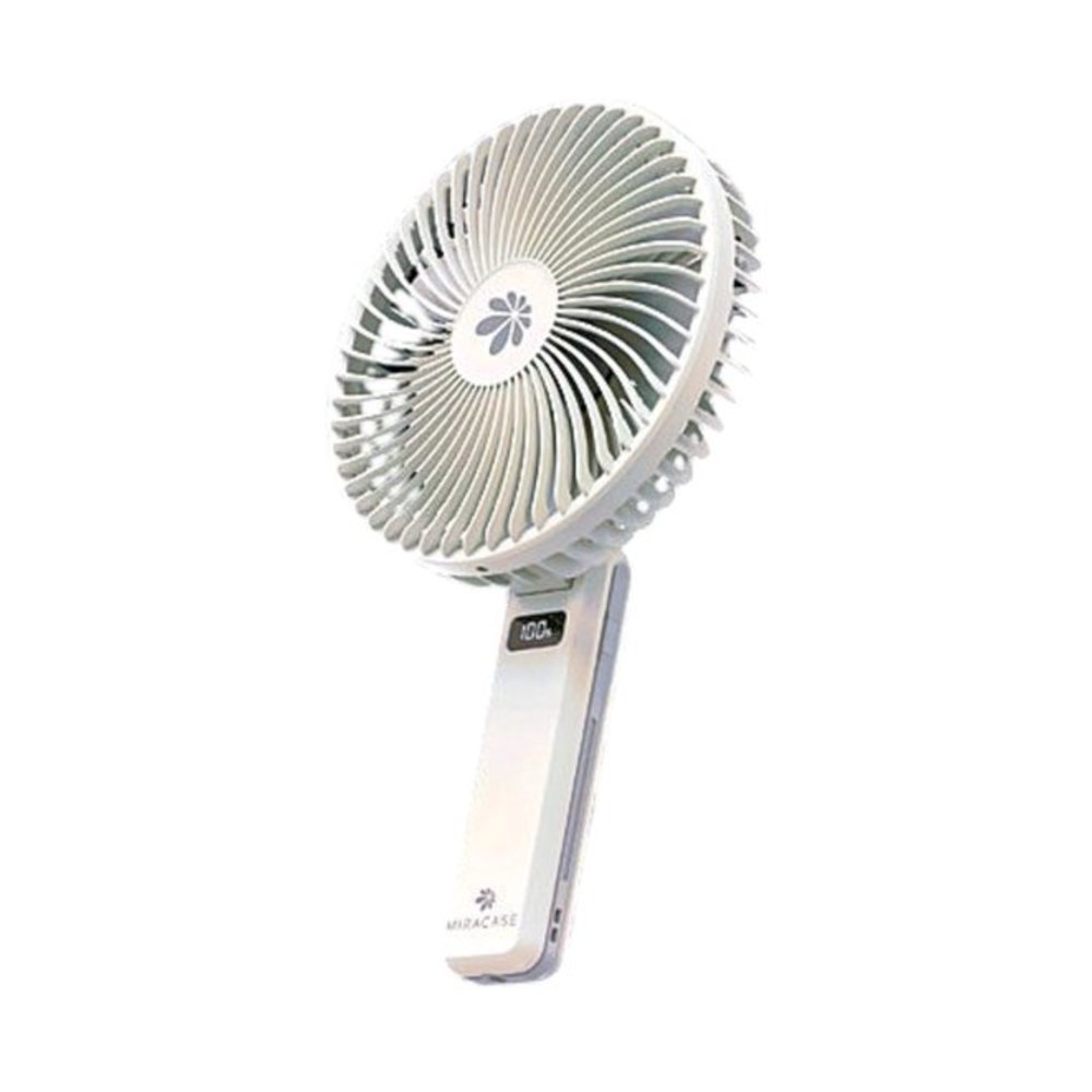 מאוורר יד מתקפל ונטען Miracase MFHF150 – צבע לבן