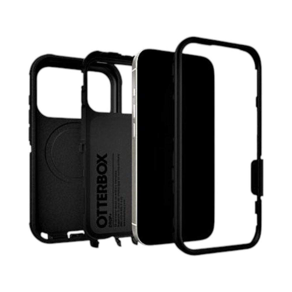 כיסוי OtterBox Defender Pro MagSafe לאייפון 17 פרו | iPhone 17 Pro | שחור