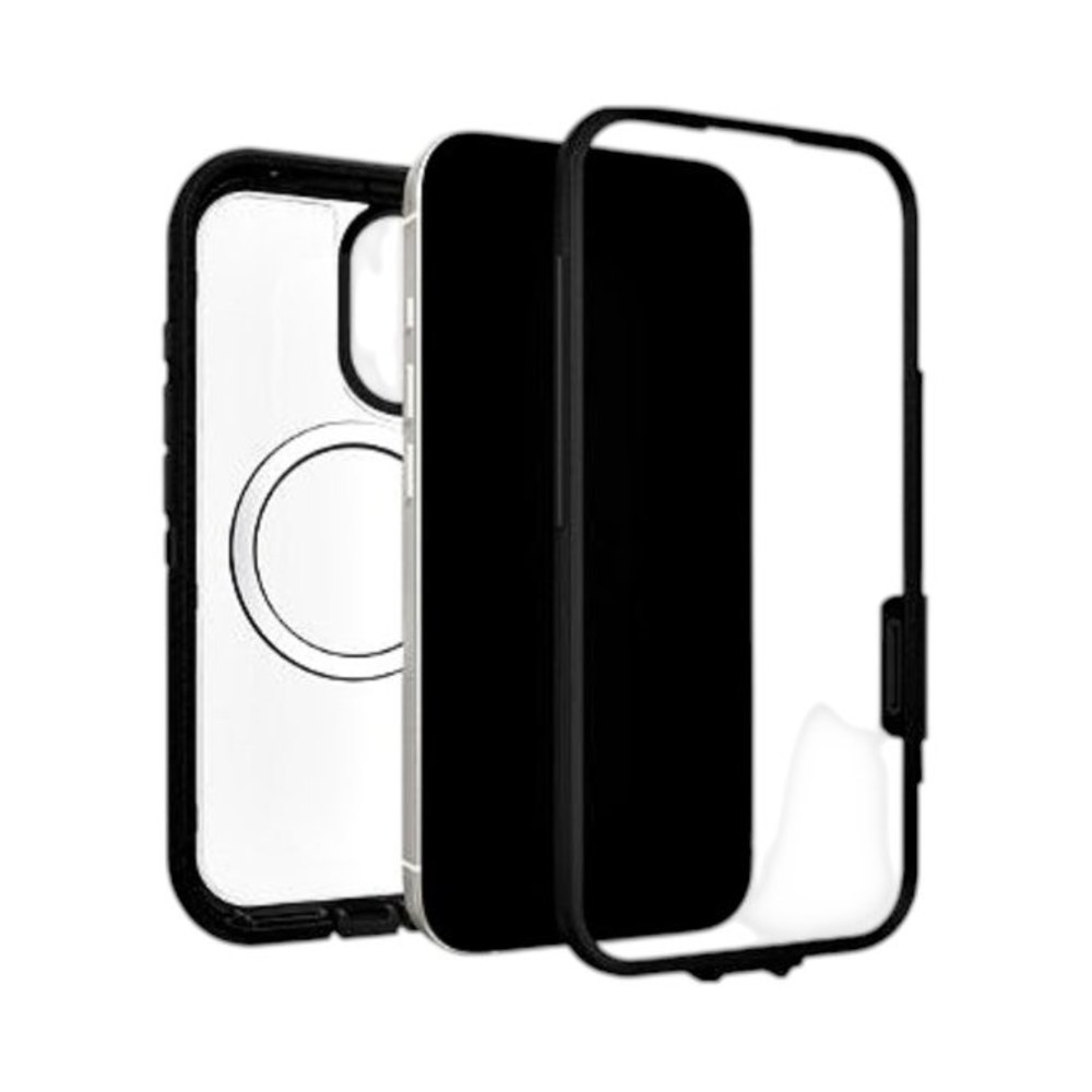 כיסוי OtterBox Defender Pro XT לאייפון 17 | iPhone 17 | שקוף שחור