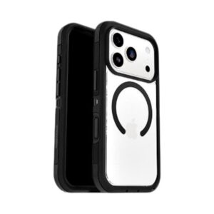 כיסוי OtterBox Defender Pro XT לאייפון 17 פרו מקס | iPhone 17 Pro Max | שקוף שחור