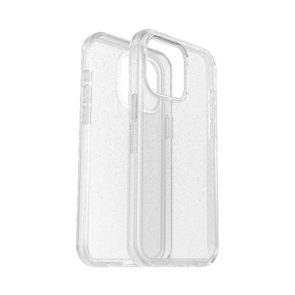 כיסוי OtterBox Symmetry לאייפון 15 פרו מקס | iPhone 15 Pro Max | שקוף נצנצים