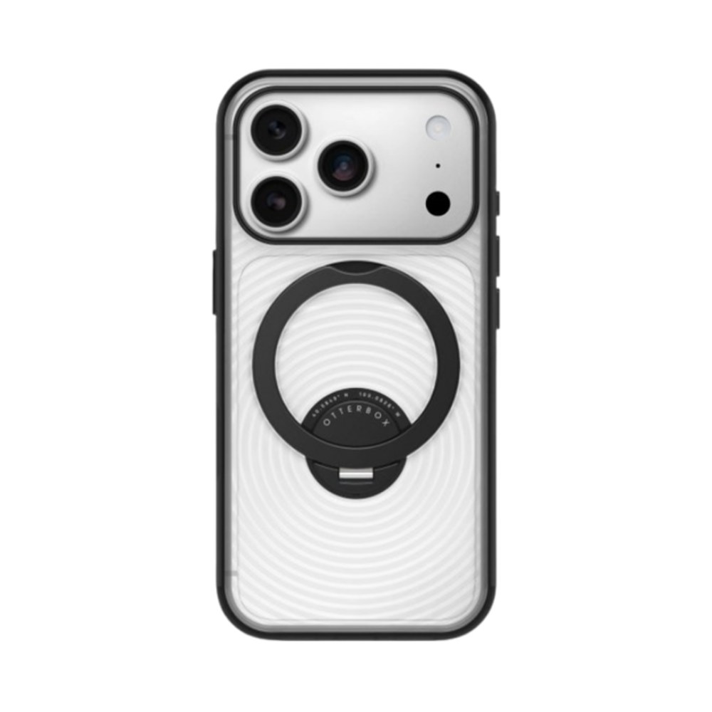 כיסוי OtterBox Symmetry Stand MagSafe לאייפון 18 / 17 פרו מקס | עם מעמד | שחור