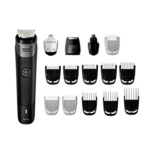 מכונת תספורת ועיצוב זקן Philips Norelco Multigroom 5000 MG5900 - כולל 18 חלקים