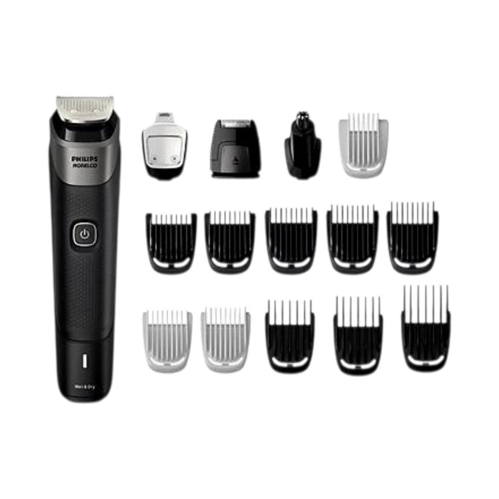 מכונת תספורת ועיצוב זקן Philips Norelco Multigroom 5000 MG5900 - כולל 18 חלקים