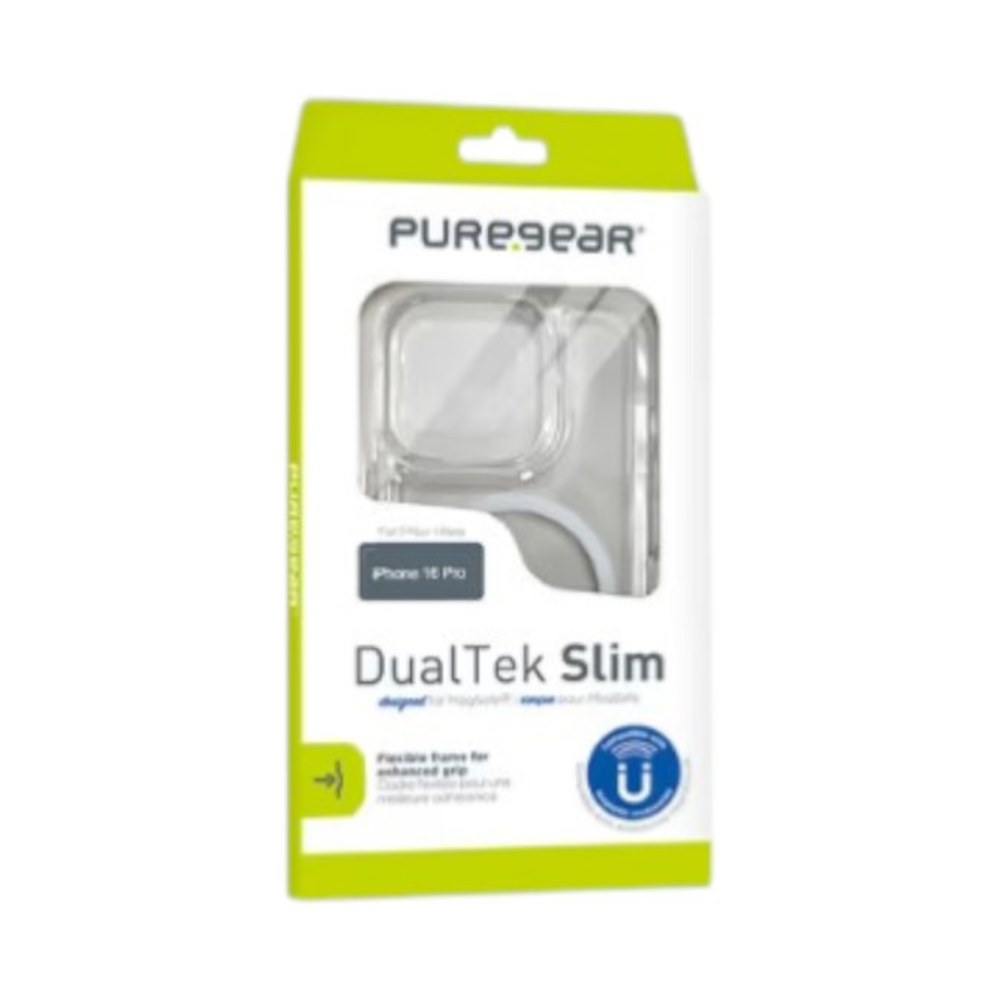 כיסוי שקוף PureGear לאייפון 16 פרו | iPhone 16 Pro Clear Case