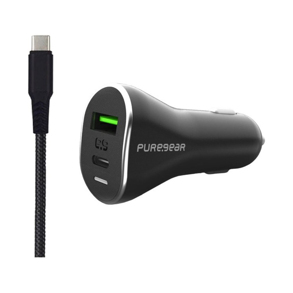 מטען רכב מהיר PureGear 48W | חיבור USB-C