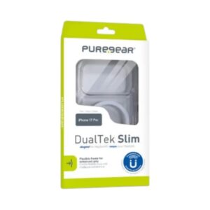 כיסוי PureGear DualTek Slim Clear לאייפון 17 פרו | iPhone 17 Pro | שקוף