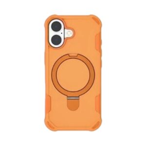 כיסוי מגן כתום PureGear GripTek Kik עם רגלית ומגנט ל-iPhone 17