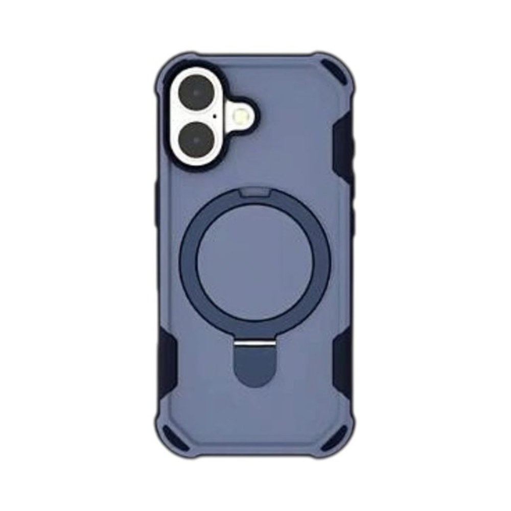 כיסוי PureGear GripTek Kik MagSafe עם רגלית לאייפון 17 | iPhone 17 | כחול