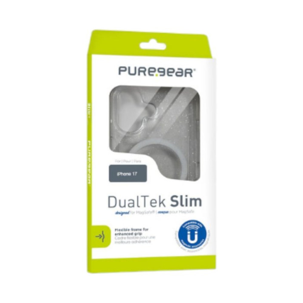כיסוי PureGear Hard Shell לאייפון 17 | iPhone 17 | שקוף