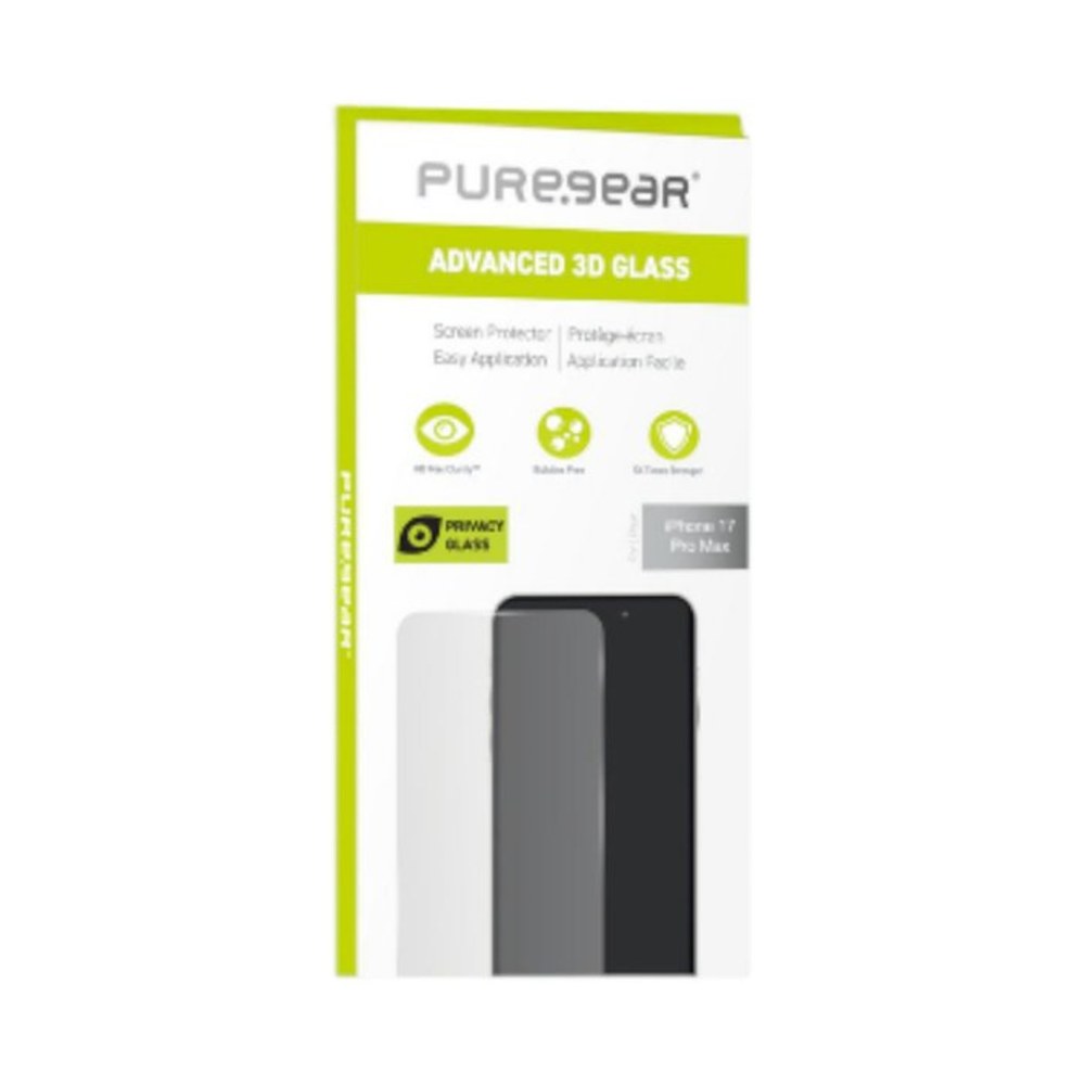 מגן מסך PUREGEAR PRIVACY GLASS IPHONE 17PROMAX