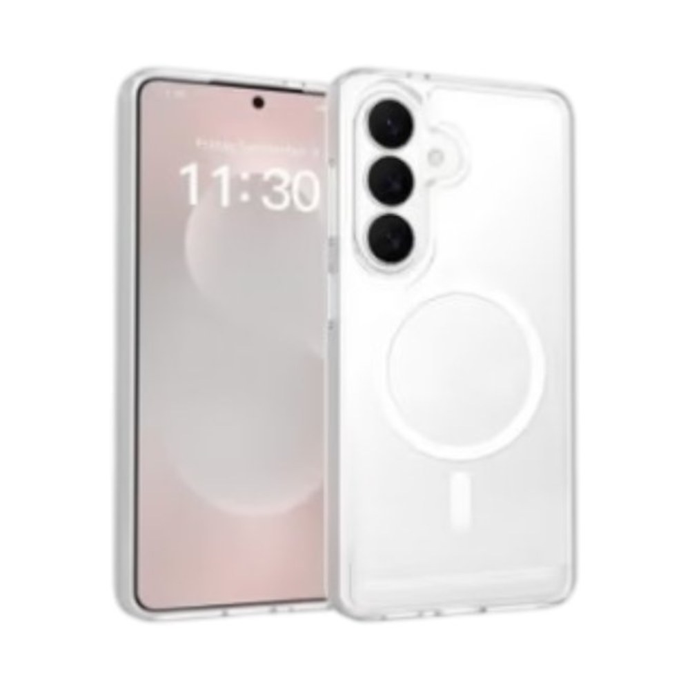 כיסוי לגלקסי S26 פלוס | שקוף | עם מגנטים | קשיח | PureGear DualTek Slim