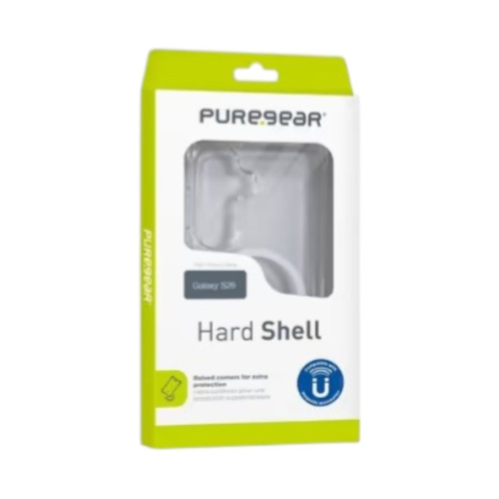 כיסוי לגלקסי S26 | שקוף | עם מגנטים | קשיח | PureGear Hard Shell