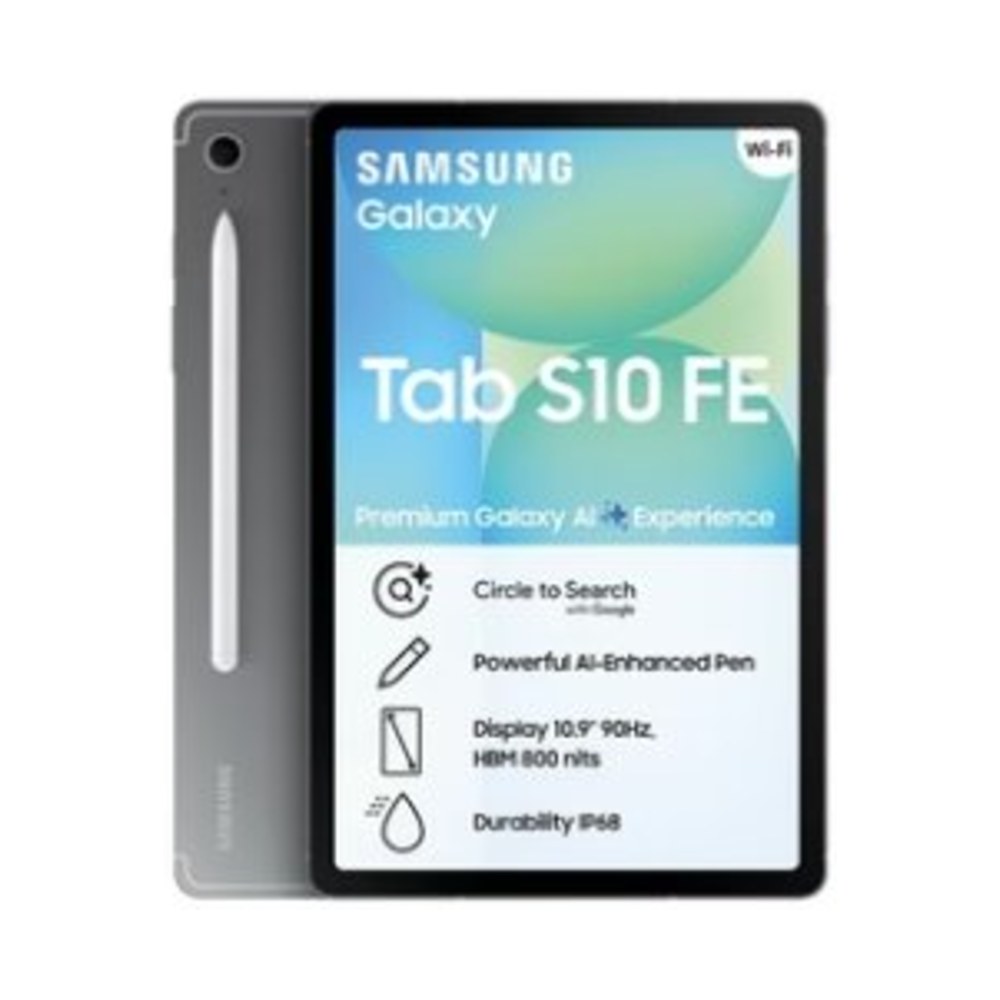 טאבלט Samsung Galaxy Tab S10 FE 256GB Wi-Fi - כולל עט S Pen GRAY
