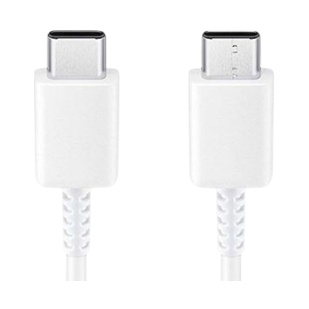 כבל טעינה מהירה מקורי Samsung | Type-C ל-Type-C | לבן