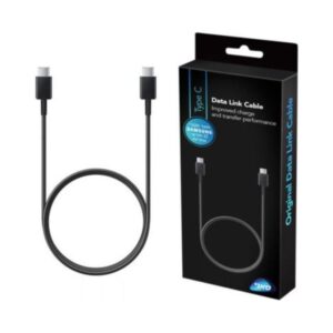 כבל טעינה מקורי Samsung USB-C | טעינה מהירה והעברת נתונים | שחור/לבן