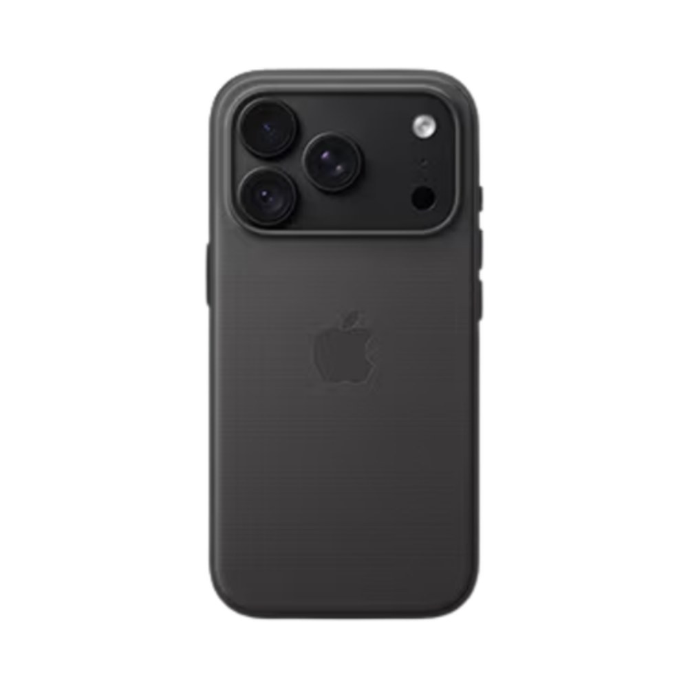 כיסוי TechWoven מקורי Apple MagSafe לאייפון 18 פרו | iPhone 18 Pro | שחור