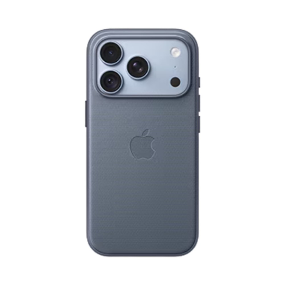 כיסוי TechWoven מקורי Apple MagSafe לאייפון 18 פרו | iPhone 18 Pro | כחול Chambray Blue