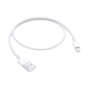 כבל טעינה לאייפון USB-A ל-Lightning | 1 מטר | לבן