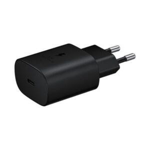 ראש מטען מהיר סמסונג | USB-C 25W | שחור