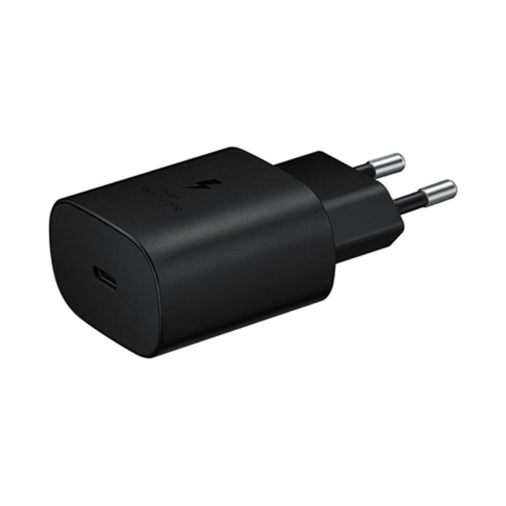 ראש מטען מהיר סמסונג | USB-C 25W | שחור